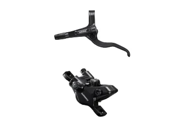 KOČNICA DISK SASTAVLJENA SHIMANO/J-KIT, BL-MT401(L), BR-MT410(F), CRNA (CRNA RUČICA), BEZ ADAPTERA, RESIN PLOČ