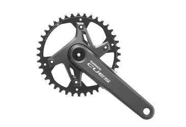 POGON SHIMANO, FC-U6000-1, CUES, FOR REAR 9/10/11-SPEED, 2-PCS FC, 170MM, 40T W/O CG, W/O BB PARTS, CHAIN CASE