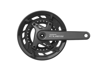 POGON SHIMANO, FC-U6000-2, CUES, FOR REAR 9/10-SPEED, 2-PCS FC, 175MM, 46-30T W/CG, W/O BB PARTS, CHAIN CASE C