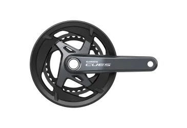 POGON SHIMANO, FC-U8000-2, CUES, FOR REAR 11-SPEED, HOLLOWTECH 2, 175MM, 46-32T W/CG, W/O BB PARTS, CHAIN CASE