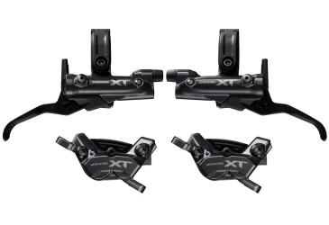 KOČIONI NADOGRADNI SET, XT,BL-M8200,BR-M8220(LF & RR),1000&1700MM(BH90),METAL PAD(W/FIN),W/CONNECTER INSERT X2