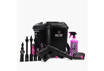 ČISTAČ VISOKOTLAČNI PRIJENOSNI MUC-OFF MOBILE BIKE PRESSURE WASHER EU + 1L SREDSTVO ZA ČIŠĆENJE NANO TECH