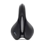 SJEDALO RESPIRO MODERATE UNISEX Royal-GEL, VENTILATION CHANNEL, COOL COVER, BLACK TECNOFLEX PROTECTIONS, SELLE - 1