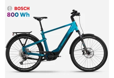 WINORA e-Bike YAKUN X12 HIGH, Deore-12s, Blue Aqua, Bosch Performance Line CX, Battery:800Wh / 2026 - e-CITY / e-HYBRID - MUŠKI - Akcija 20%