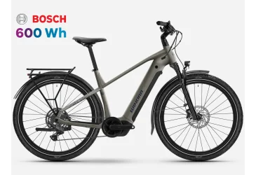 WINORA e-Bike YUCATAN X9 HIGH, Cues-9s, Silver Dollar, Bosch Performance Line PX, Battery:600Wh / 2026 - e-CITY / e-HYBRID - MUŠKI - Akcija 23%
