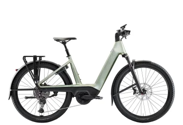 TREK Charter+ 4 Trail 540 Wh Lowstep 2026 Lichen Green - e-CITY / e-HYBRID - Akcija 14%