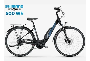 MONTANA MONTANA e-bike E-JET CITY+  LowSTEP Shimano STEPS 500Wh - e-CITY / e-HYBRID - ŽENSKI - Akcija 43%
