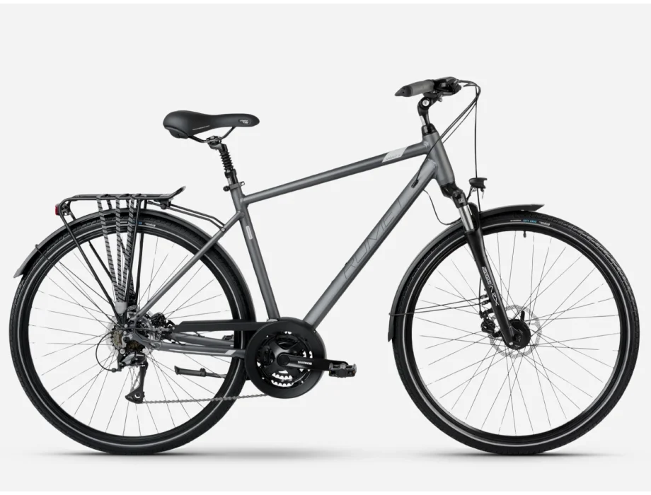 BICIKL ROMET, WAGANT 4, GRAPHITE - CITY / HYBRID - ŽENSKI