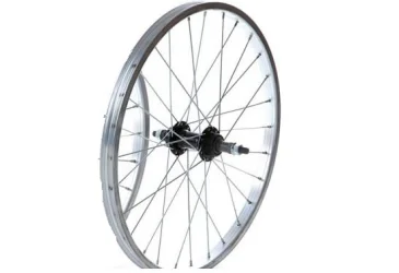 KOTAČ I 28'' / 700C, SIVI ALUMINIJSKI GLAVČINA CRNA NA MATICU, USKA OSOVINA, OBRUČ 36R