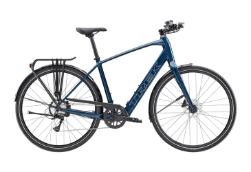 TREK FX+ 2 LT 2026 Satin Mulsanne Blue - e-CITY / e-HYBRID
