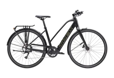 TREK FX+ 2 LT Midstep 2026 Satin Black - e-CITY / e-HYBRID
