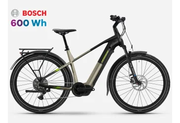 HAIBIKE e-Bike TREKKING 4 HIGH, CUES-10s, Sand/Lime, Bosch Performance Line PX, Battery: 800Wh / 2026 - e-CITY / e-HYBRID - MUŠKI - Akcija 33%