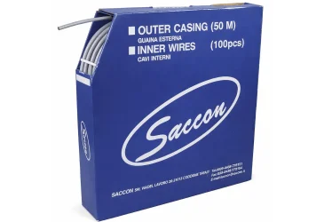 BUŽIR SAJLE KOČNICE 5MM TEFLON ”SACCON”, SIVI (PAK.50M)