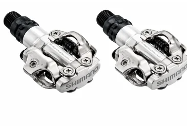 PEDALE SPD PD-M520S+BLOKEJE, BOJA: SREBRNA, SHIMANO