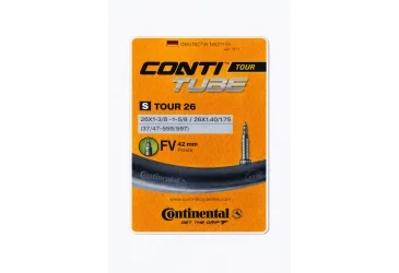 ZRAČNICA 26X1-3/8-1-5/8  / 26X1.40/1.75 , (37/47-559/597) S TOUR 26 , FV 42MM NEPAKIRANA ,CONTINENTAL