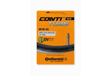 ZRAČNICA 26X1.75/2.125/2.50 (47-559) DV 40MM , NEPAKIRANE CONTINENTAL