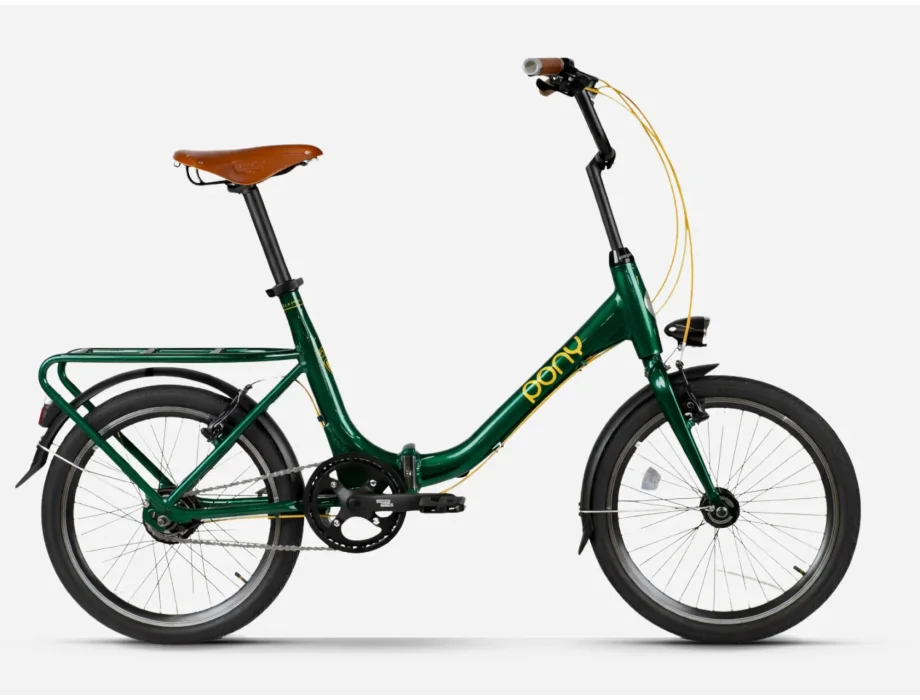 Pony Classic 5 Brooks Style Forest Green - CITY / HYBRID - UNISEX