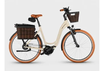 RIESE & MÜLLER e-bike SWING5 VARIO , ALMOND, 500WH, KIOX 300 - e-CITY / e-HYBRID - ŽENSKI