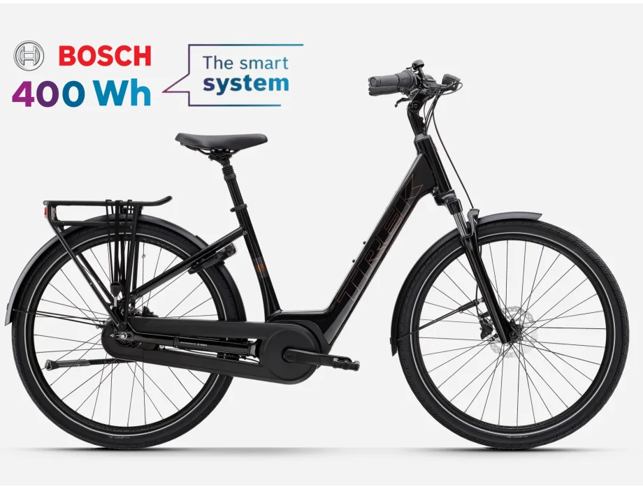 District+ 2 Lowstep 2026 Black - e-CITY / e-HYBRID - Akcija 40%