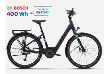 TREK Verve+ 1 Lowstep 2026 Deep Dark Blue - e-CITY / e-HYBRID - Akcija 20%