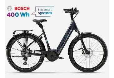 TREK Verve+ 5 Lowstep Nautical Navy, Bosch Performance 400Wh 2025 - e-CITY / e-HYBRID - ŽENSKI - Akcija 33%