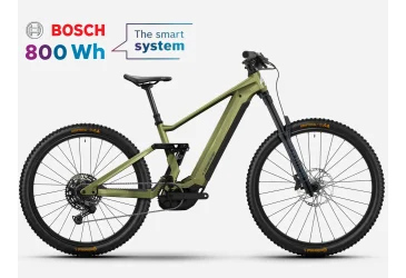 LAPIERRE e-Bike OVERVOLT AM 5.8 Silent Green / Bosch Performance CX 800Wh - e-MTB - ŽENSKI - Akcija 33%