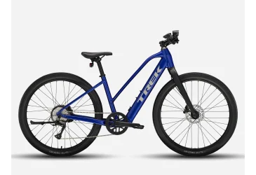 TREK Dual Sport+ 2 LT Stagger Hex Blue 2024 - e-CITY / e-HYBRID - ŽENSKI