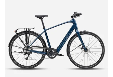 TREK FX+ 2 LT 2026 Satin Mulsanne Blue - e-CITY / e-HYBRID