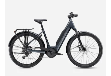 TREK Verve+ 4 Lowstep 800 Wh 2025 Galactic Grey - e-CITY / e-HYBRID - ŽENSKI - Akcija 12%