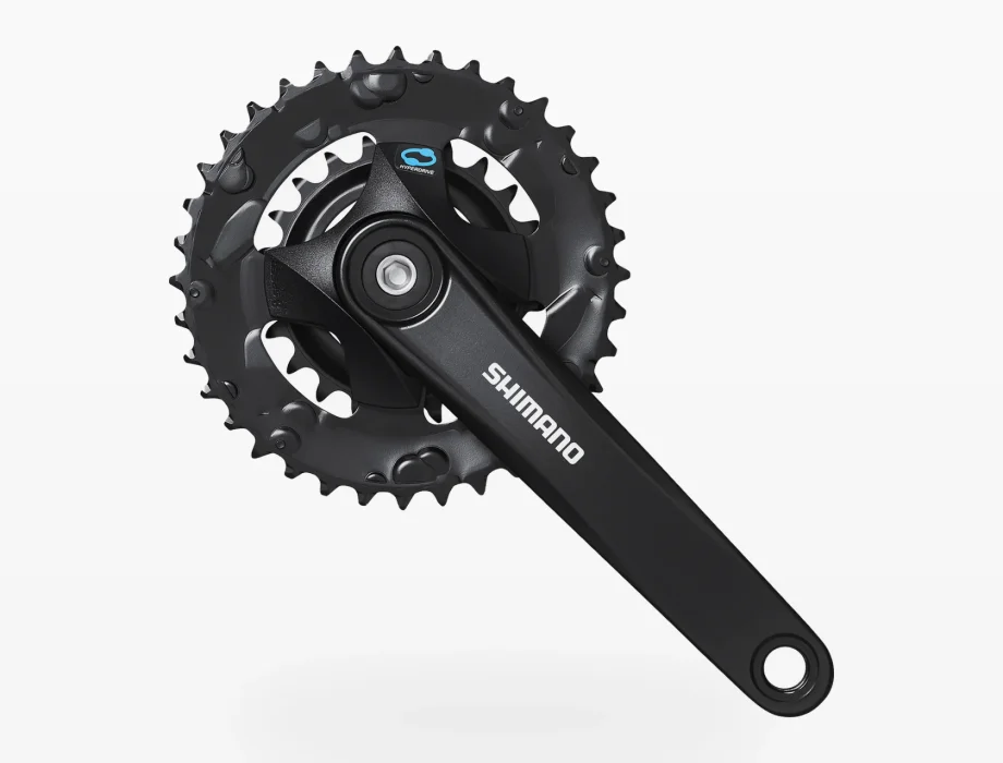 POGON SHIMANO FC-M315-B2, ZA STRAŽNI 7/8 BRZINA, 175MM, 36-22Z BEZ ŠTITNIKA, UKLJ. VIJAK, CHAIN CASE NIJE KOMP