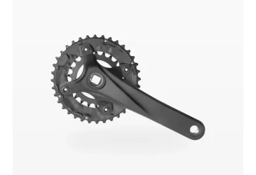 POGON MTB 10BR. 22/36Z 175MM ALU,CRNI (za Marlin)