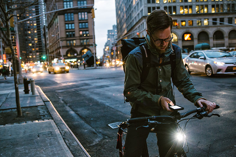 I kod smanjene vidljivosti tijekom dana upalite svjetlo na biciklu